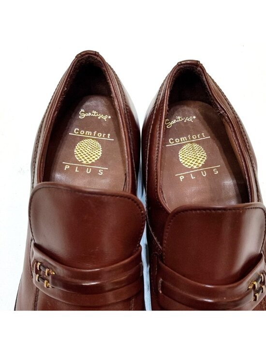 Stafford Comfort Plus All Leather Horsebit Loafers Leather Outsole Men 7 D/B VTG main image 6